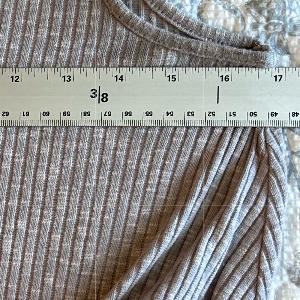 SOLD! She + Sky Textured Gray A-Line Sleeveless Dress or Coverup - Picture 9 of 9
